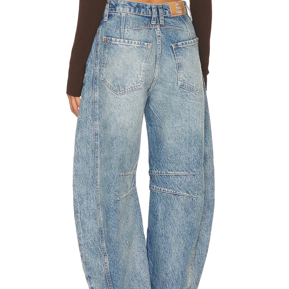 We The Free High-Rise Light Blue Denim Jeans - Picture 10 of 10